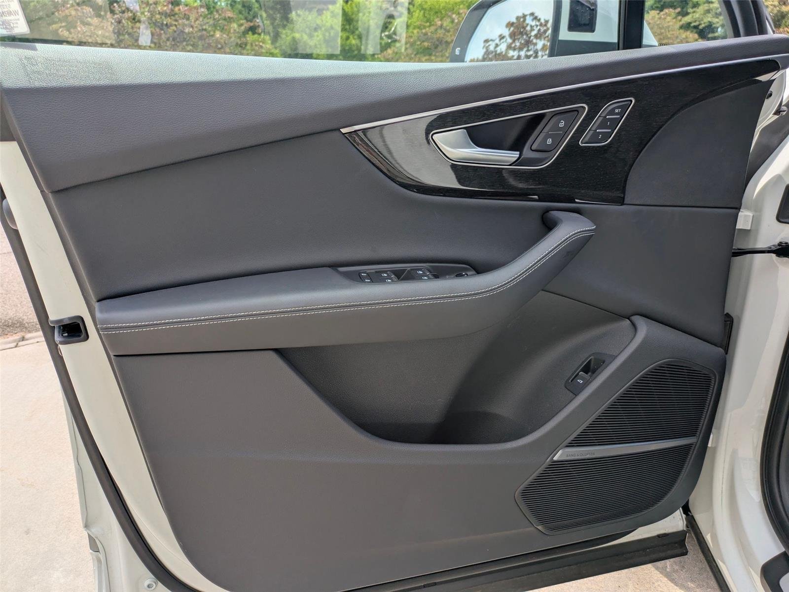 Used 2025 Glacier White Metallic Audi Premium Plus image 2