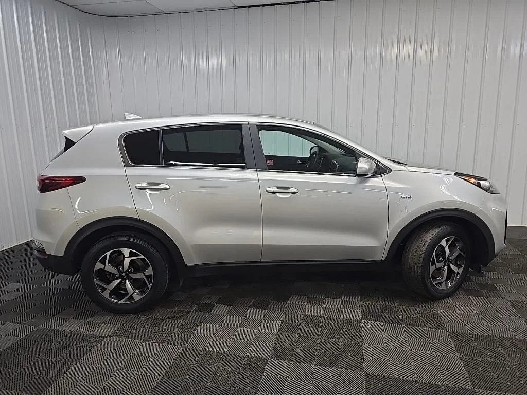 Used 2020 Silver Kia LX image 2