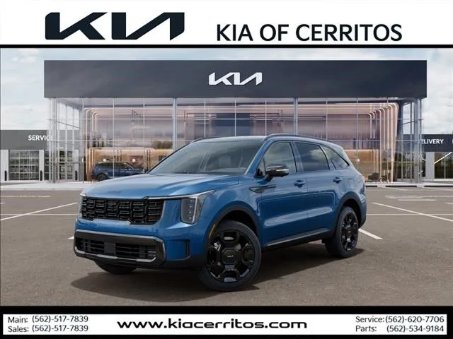 New 2026 Mineral Blue Kia X-Line SX Prestige AWD image 1