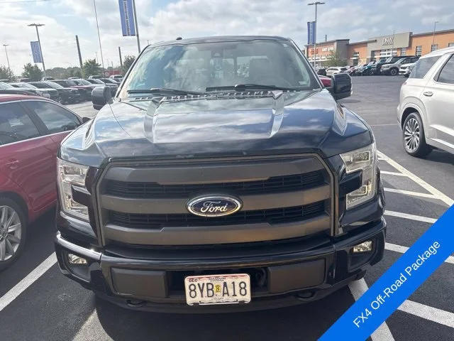 Used 2016 Shadow Black Ford Lariat image 7