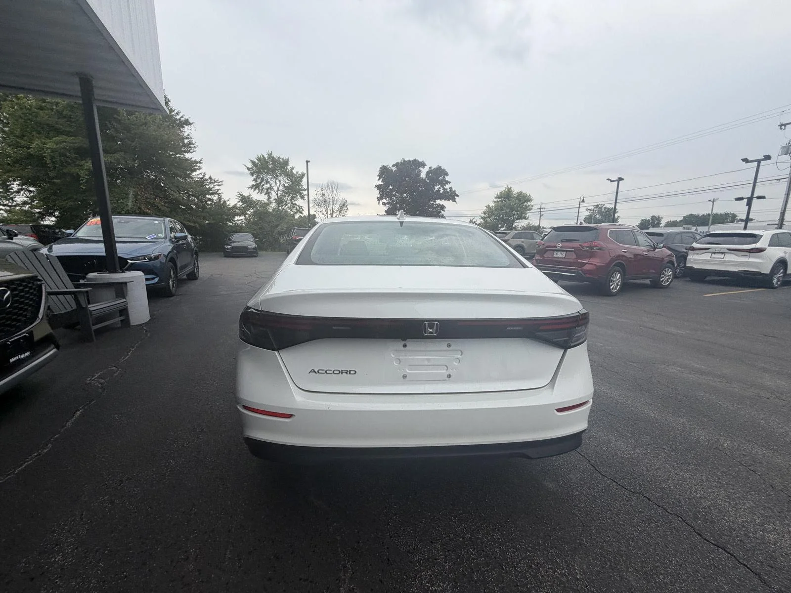 Used 2024 Platinum White Pearl Honda LX image 7
