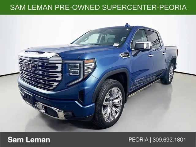 Used 2024 Blue GMC Denali image 3