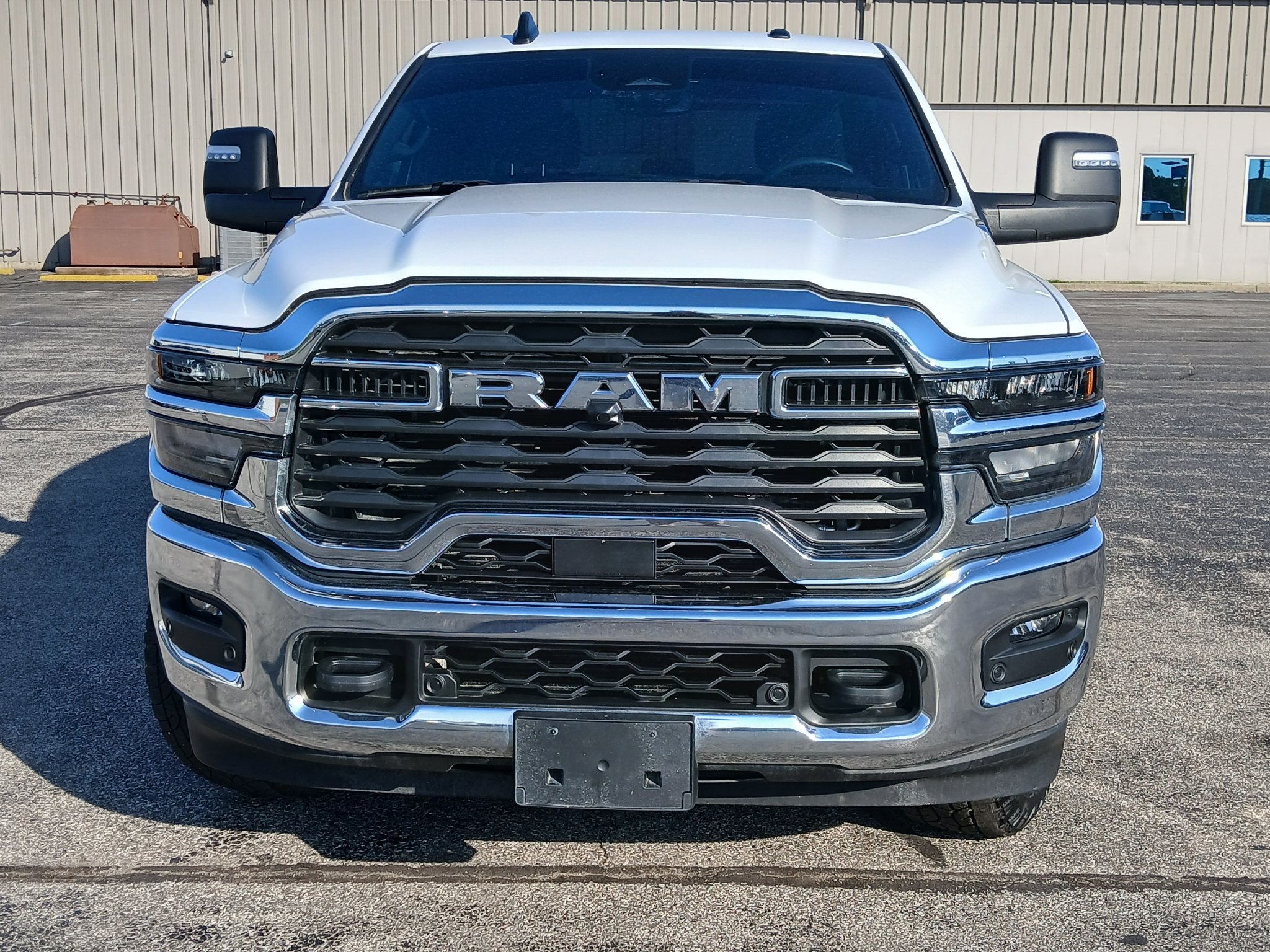 Used 2025 Bright White Clearcoat Ram Big Horn image 3