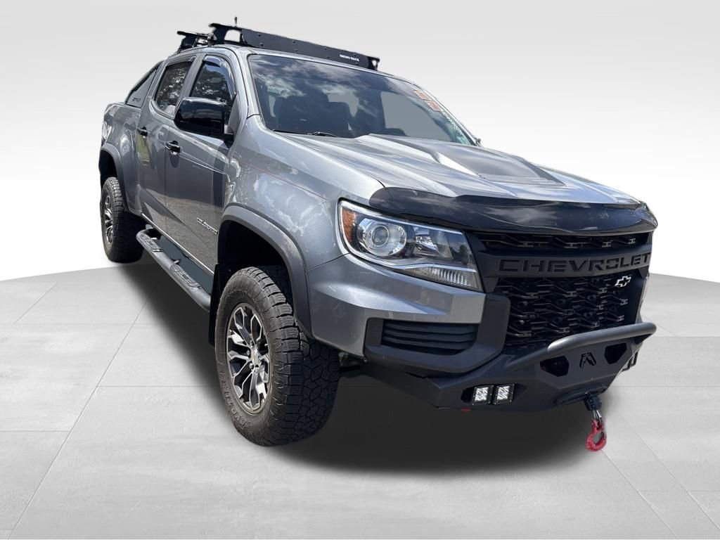 Used 2021 SATIN STEEL METALLIC Chevrolet 4WD ZR2 image 5
