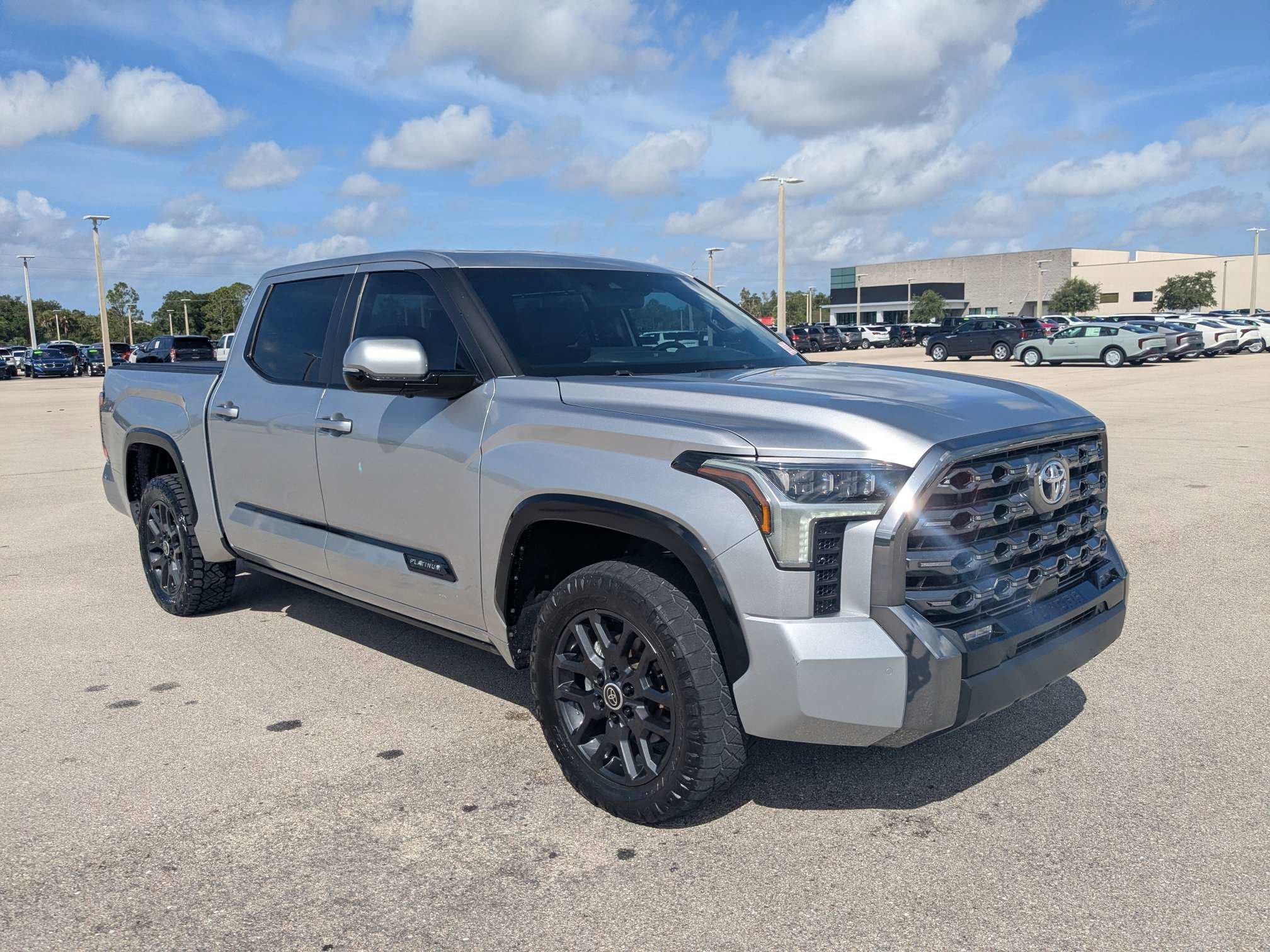Used 2024 Celestial Silver Metallic Toyota Platinum image 3