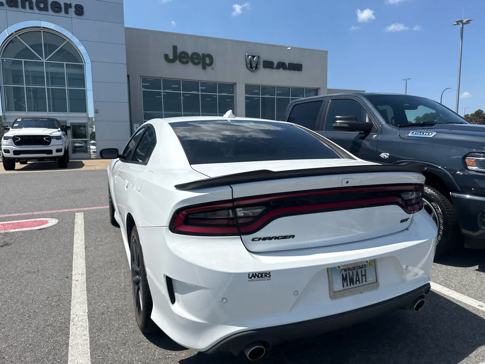 Used 2023 White Knuckle Clearcoat Dodge GT image 4