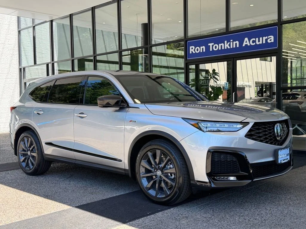 New 2026 Solar Silver Metallic Acura A-Spec image 1