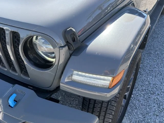 Used 2022 Gray Jeep Unlimited Sahara 4xe image 8