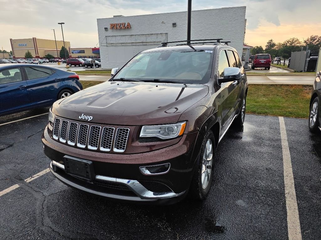 Used 2015 Deep Auburn Pearlcoat Jeep Summit image 2