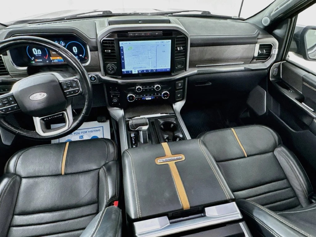 Used 2022 Blue Metallic Ford Platinum image 29