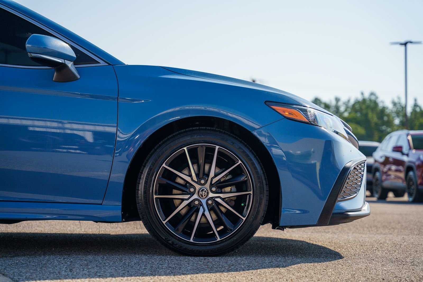 Certified Used 2023 Blue Toyota SE image 9