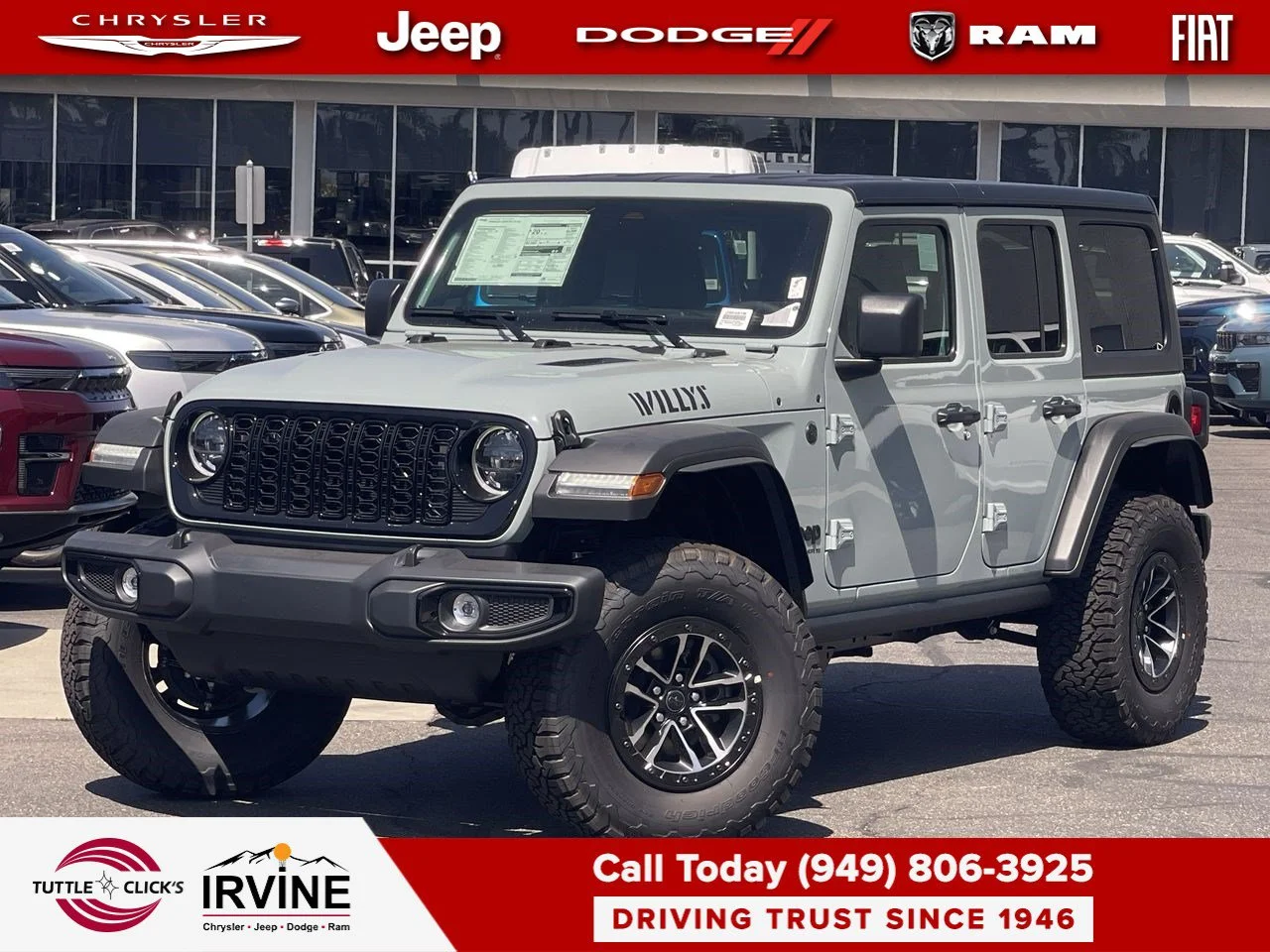 New 2026 Earl Clear-Coat Exterior Paint Jeep Willys image 1