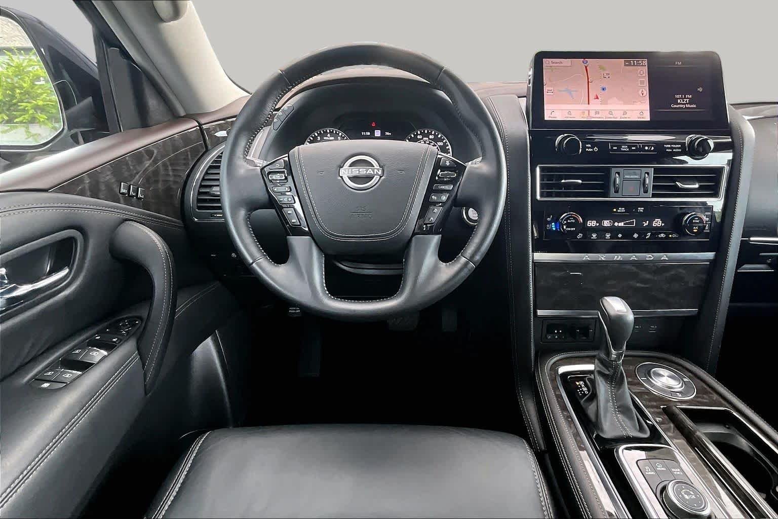 Used 2023 Aspen White Tricoat Nissan Platinum image 6