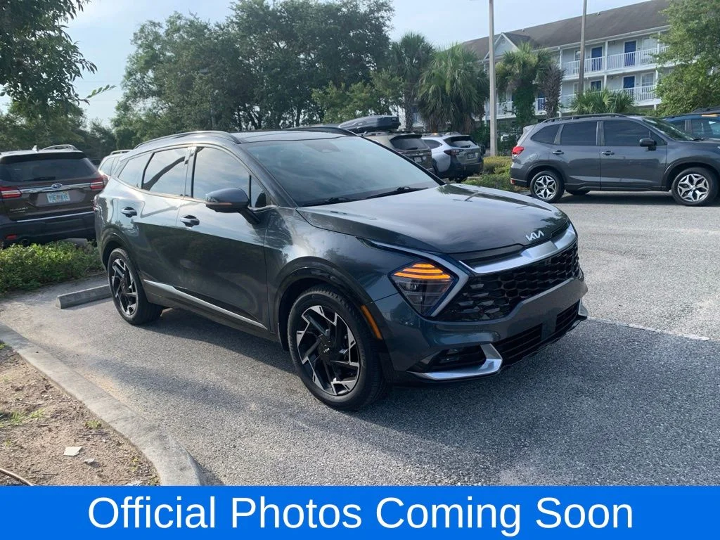 Used 2023 Gray Kia SX-Prestige image 1