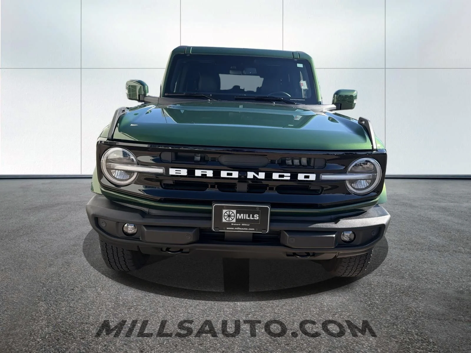 Used 2025 Ford Bronco 4-Door Outer Banks with VIN 1FMEE8BP3SLA48511 for sale in Baxter, Minnesota