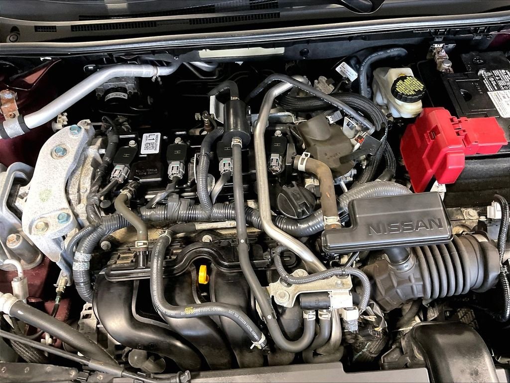 Certified Used 2021 Red Nissan SV image 34