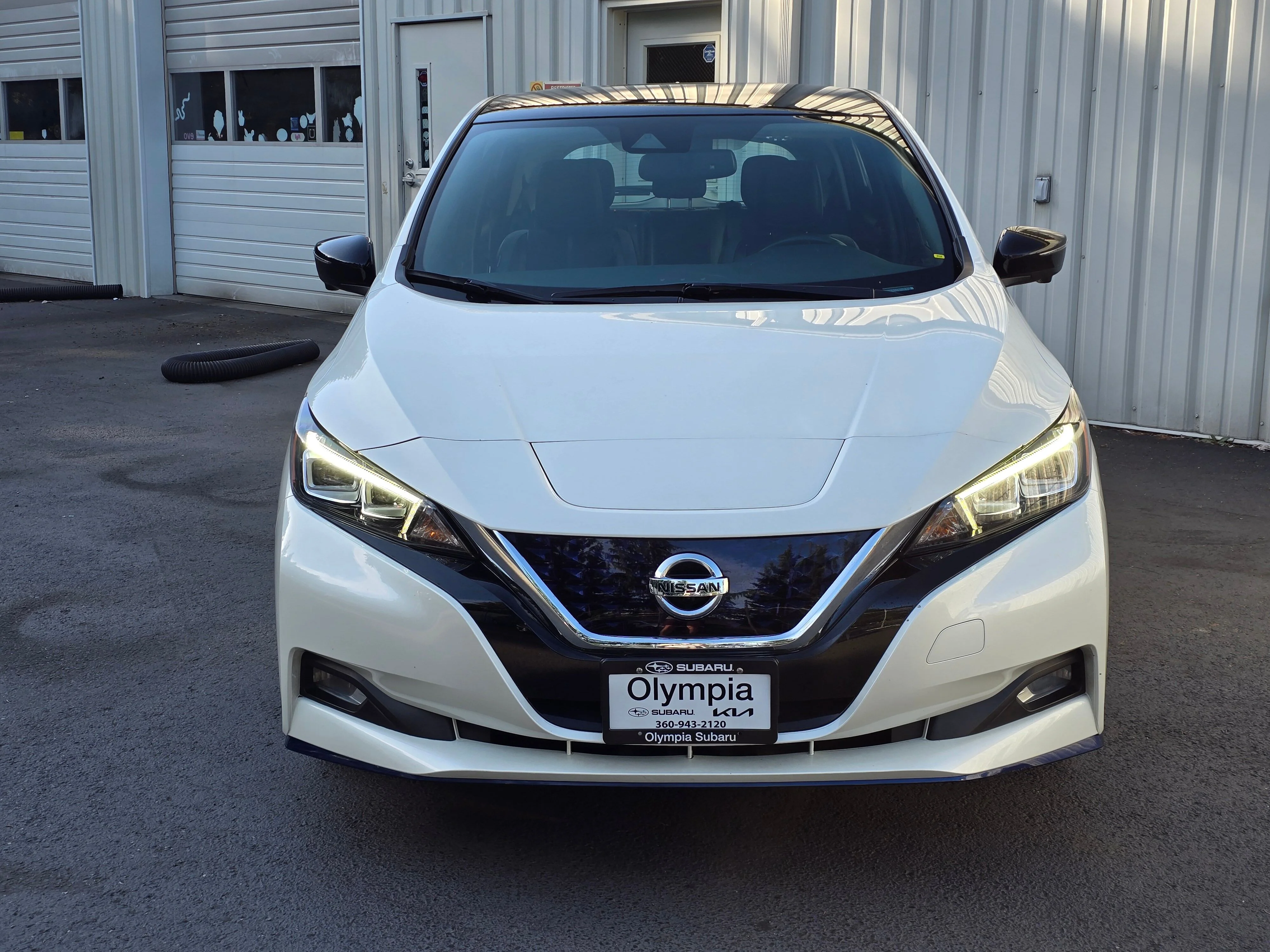 Used 2021 Nissan Leaf SL Plus with VIN 1N4BZ1DV2MC553754 for sale in Olympia, WA