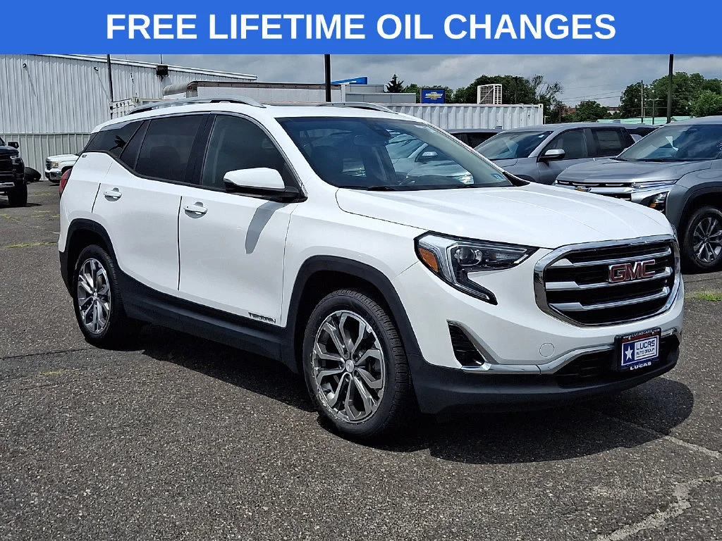 Used 2020 SUMMIT WHITE GMC SLT image 1