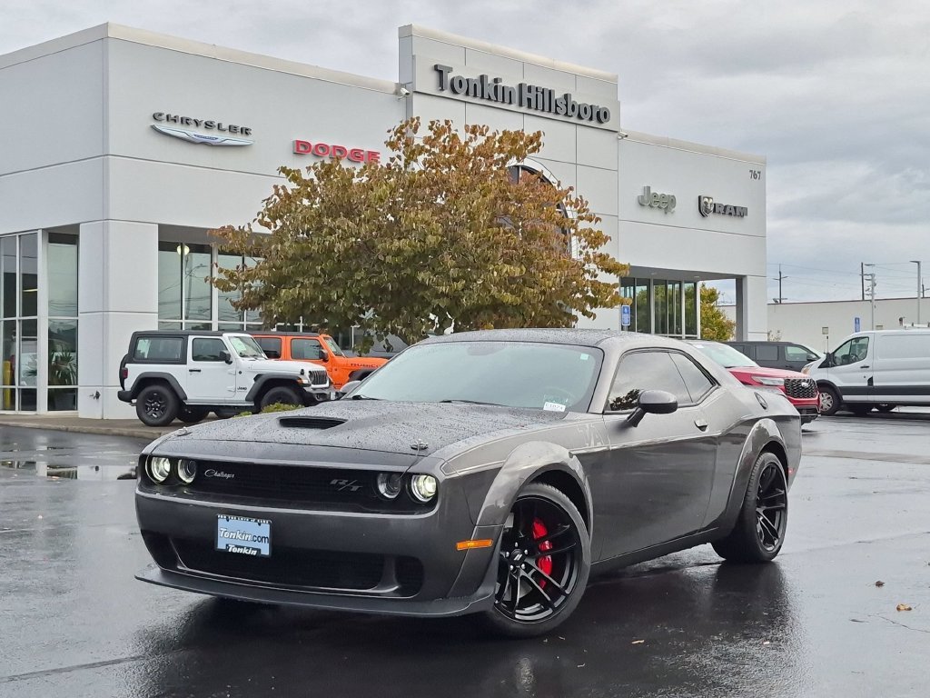 Certified Used 2021 Gray Dodge R/T Scat Pack Widebody image 2