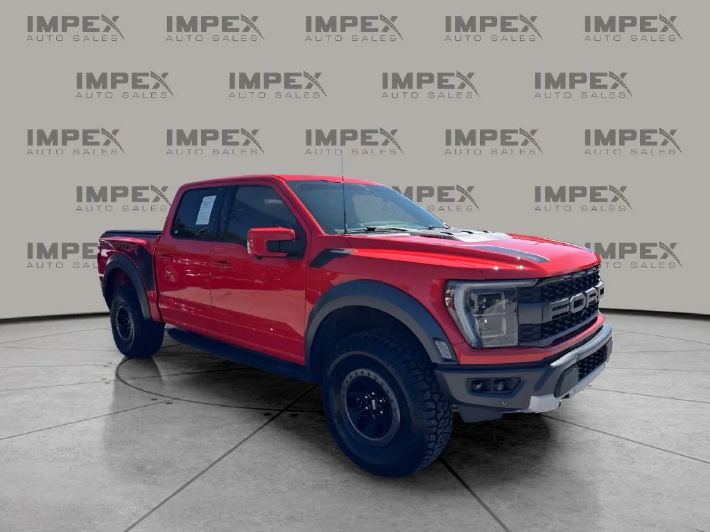 Used 2022 Orange Ford Raptor image 7
