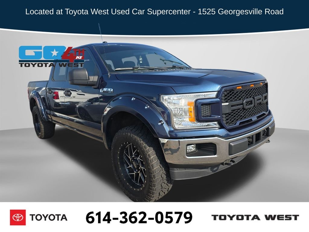 Used 2018 Blue Ford XLT image 1