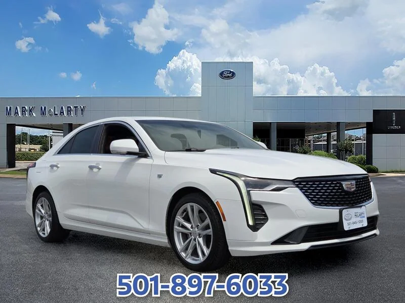 Used 2023 Summit White CADILLAC 4DR SDN LUXURY image 7