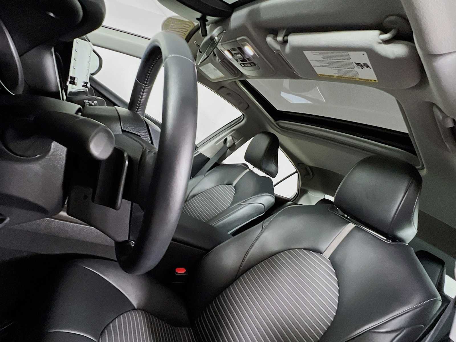 Used 2022 Midnight Black Metallic Toyota SE image 23