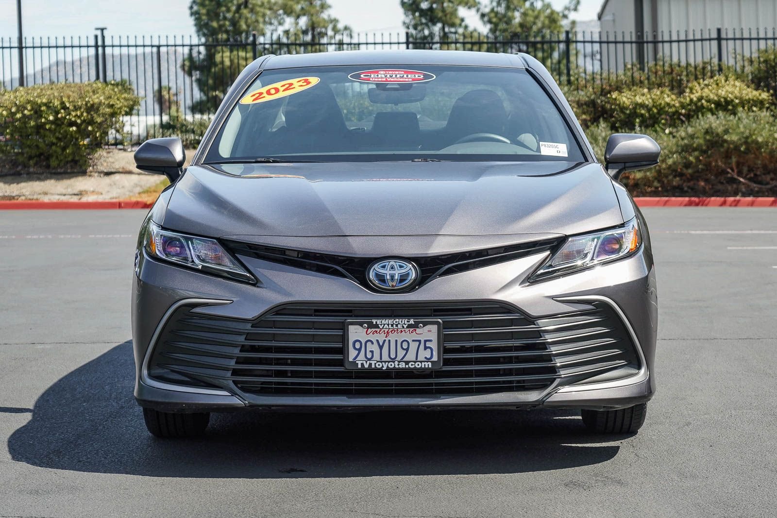 Certified Used 2023 Predawn Gray Mica Toyota LE image 2