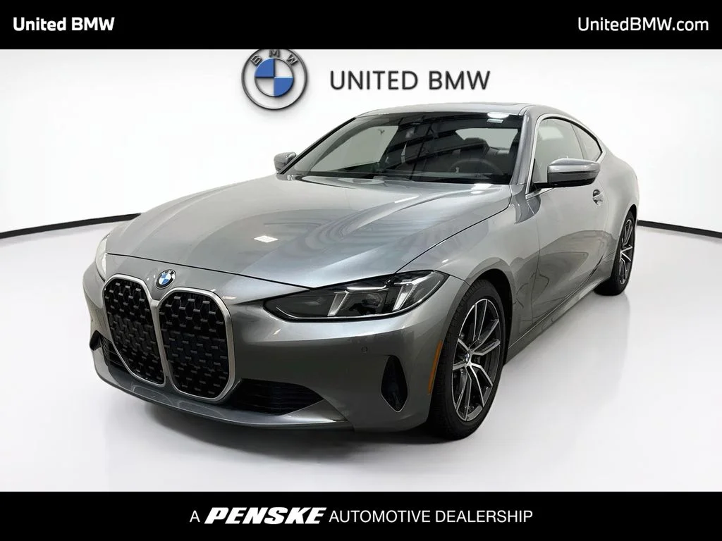 New 2026 Gray Metallic BMW 430i image 1