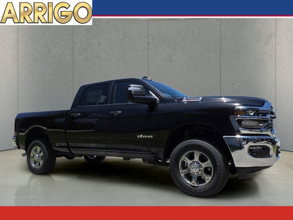 New 2026 Diamond Black Crystal Pearl-Coat Exterior Paint RAM Big Horn image 1