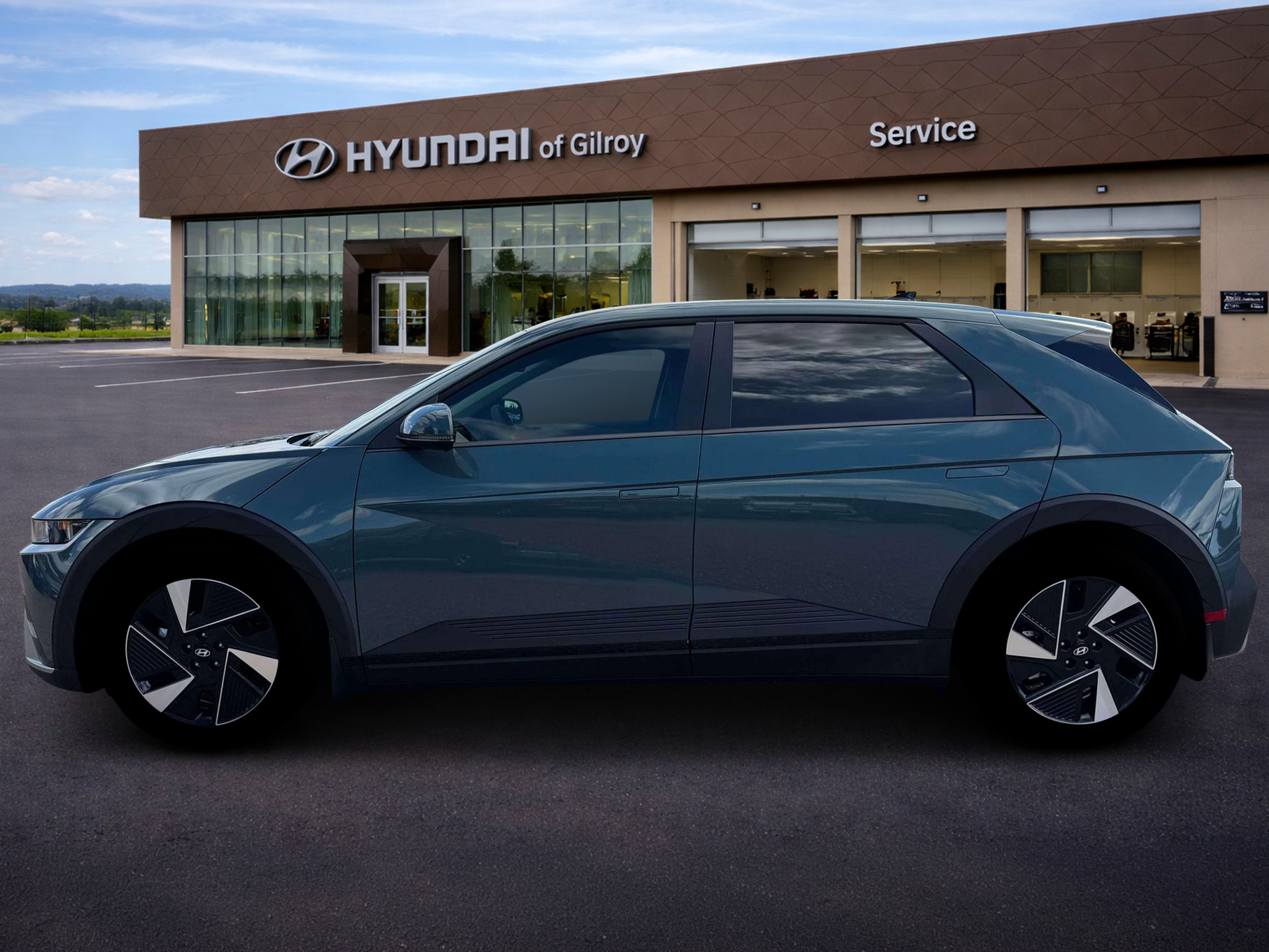 New 2026 Green Hyundai SEL image 3