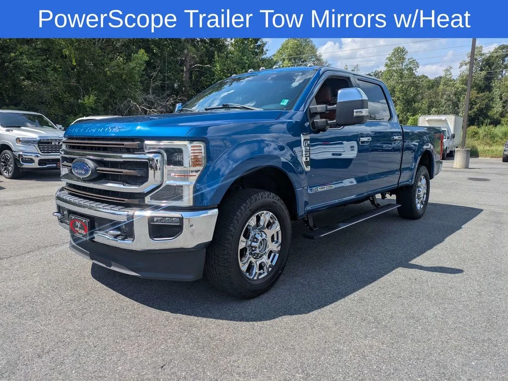 Used 2022 Blue Ford King Ranch image 8