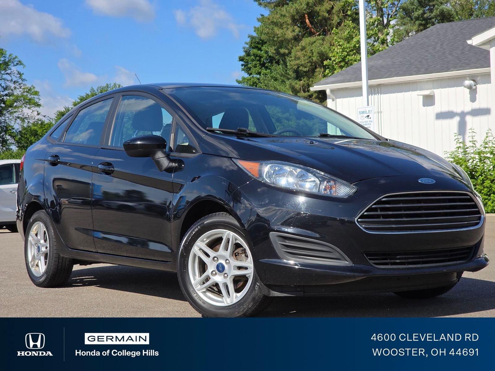 Used 2019 Ford Fiesta SE with VIN 3FADP4BJ1KM129297 for sale in Wooster, OH