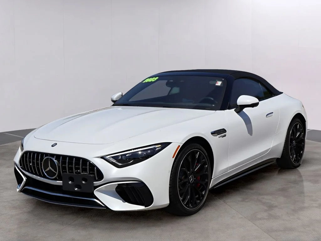 Used 2023 Moonlight White Mercedes-Benz SL 55 AMG® image 11