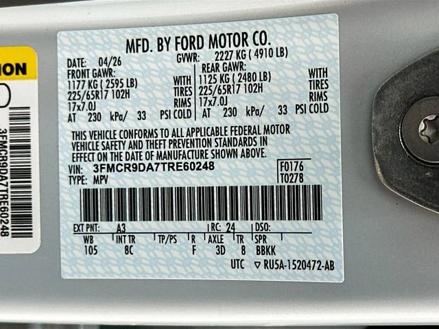 New 2026 White Ford Badlands image 21