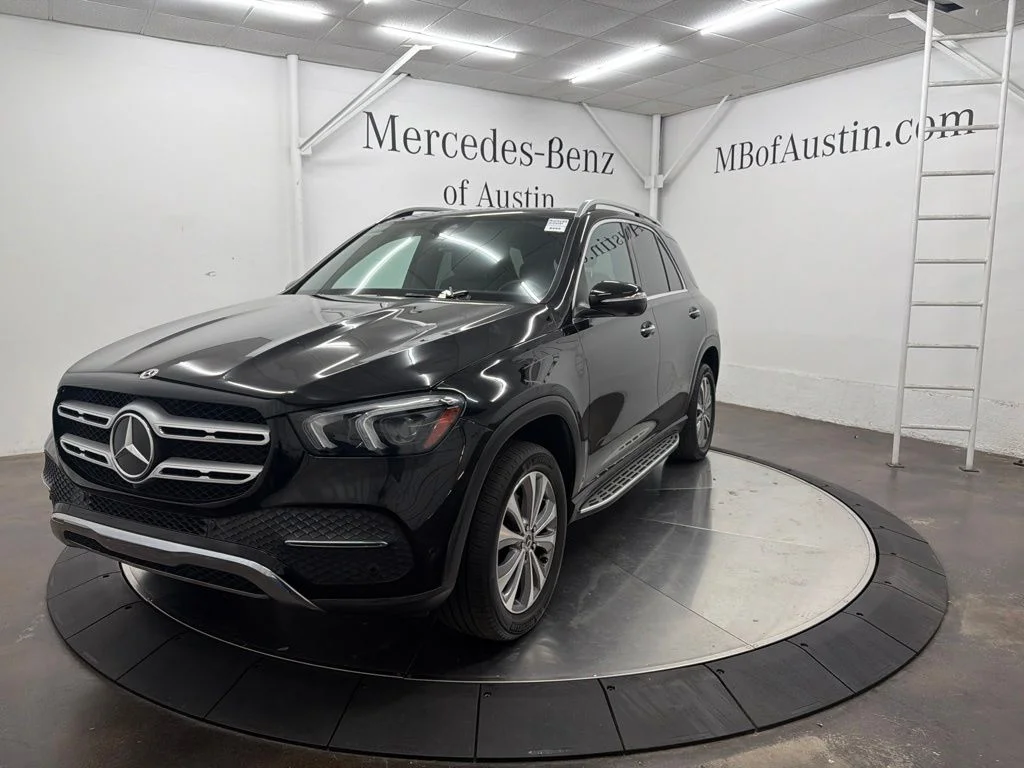Certified Used 2022 Black Mercedes-Benz GLE 350 image 3