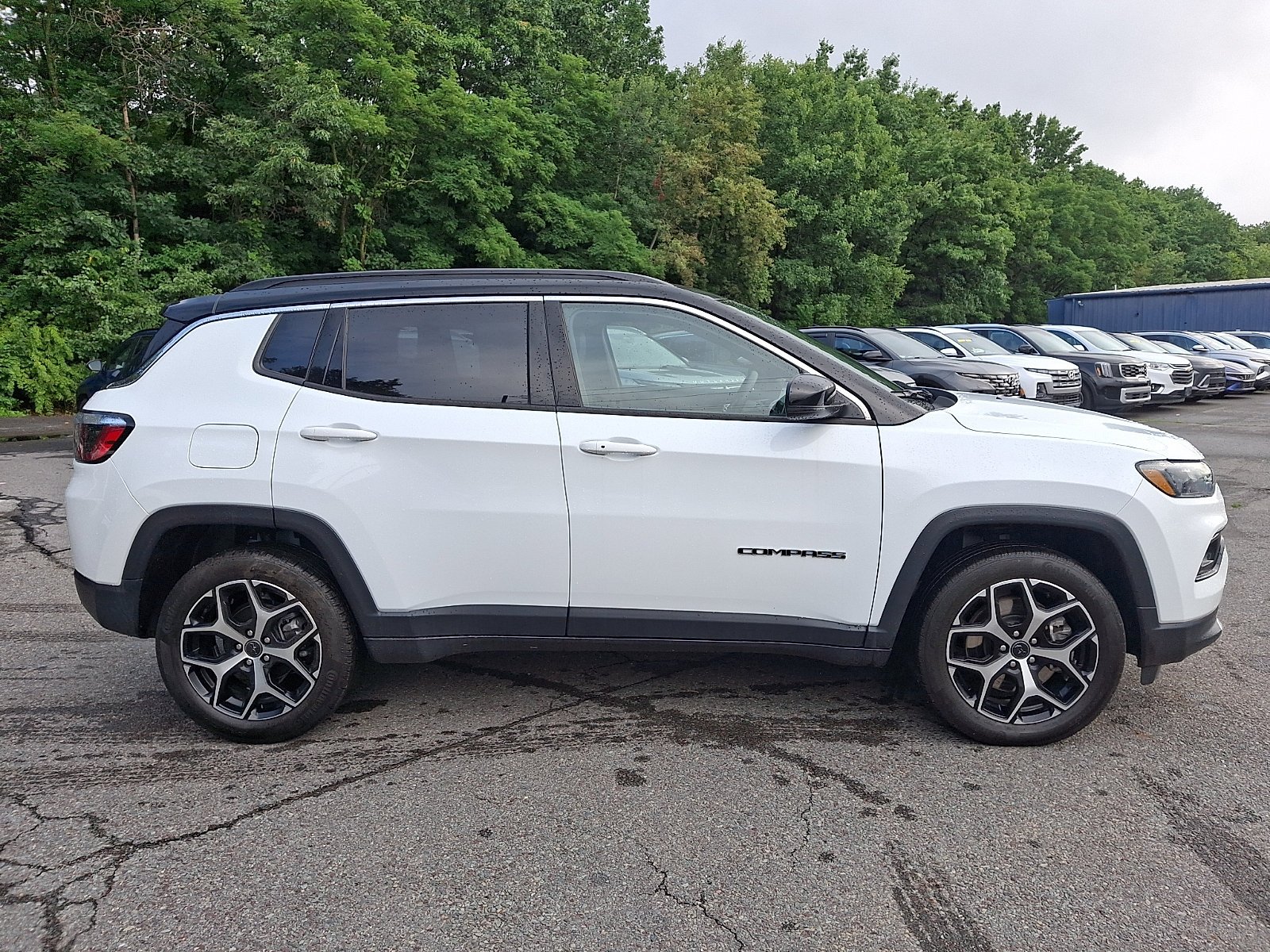 Used 2025 Bright White Clearcoat Jeep Limited image 7