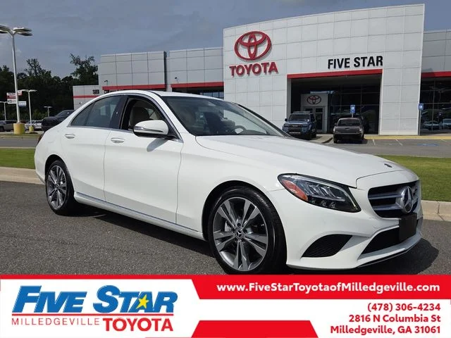 Used 2019 White Mercedes-Benz C 300 image 1