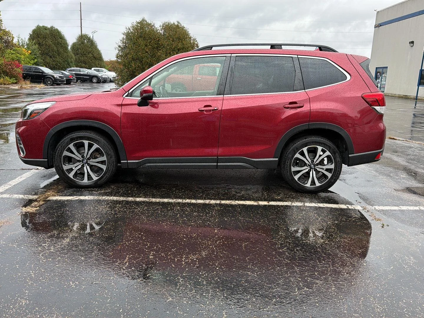Used 2020 Crimson Red Pearl Subaru Limited image 8