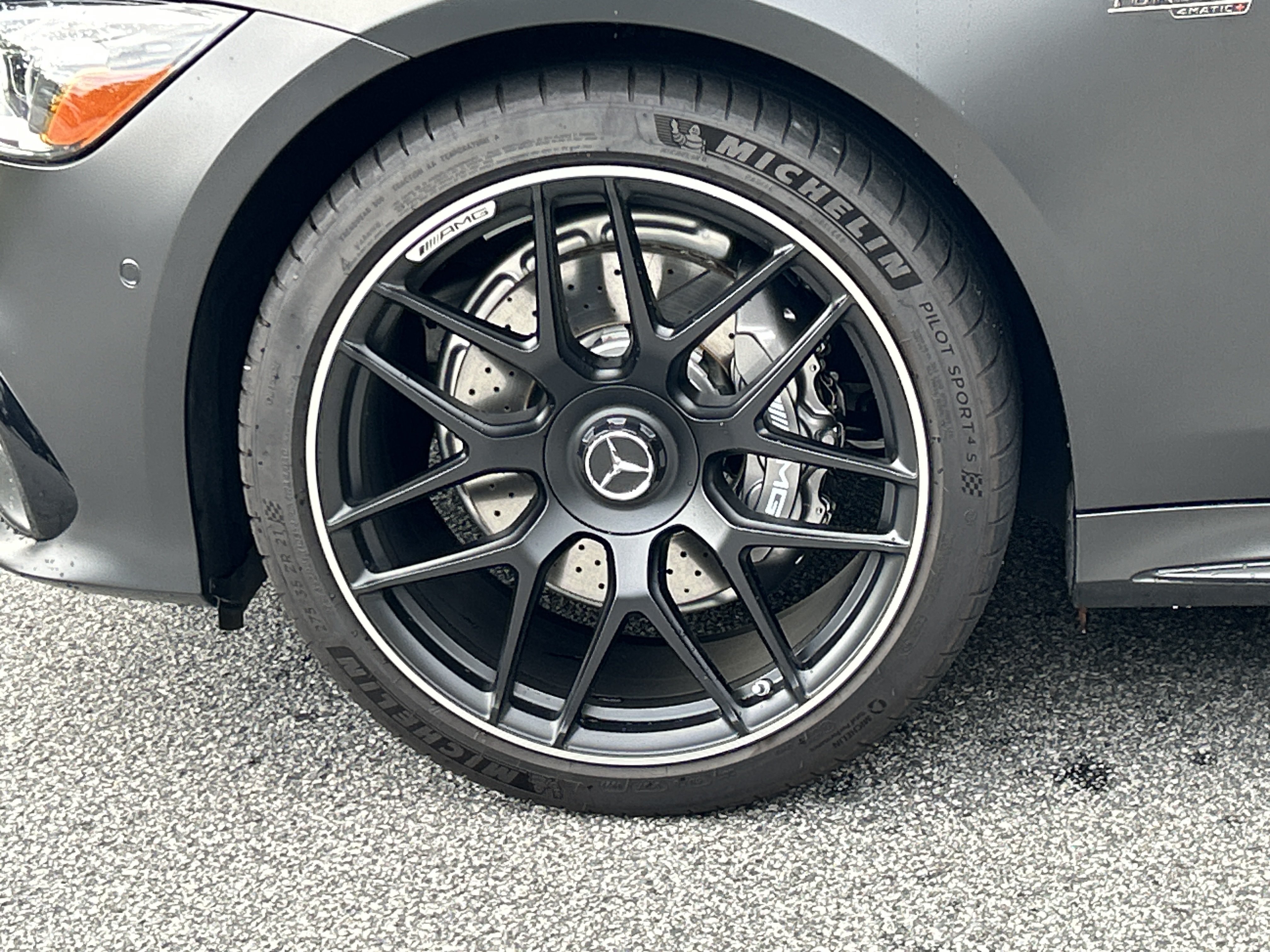 Certified Used 2022 MANUFAKTUR Graphite Grey Magno Mercedes-Benz AMG® GT 53 4-Door Coupe image 18