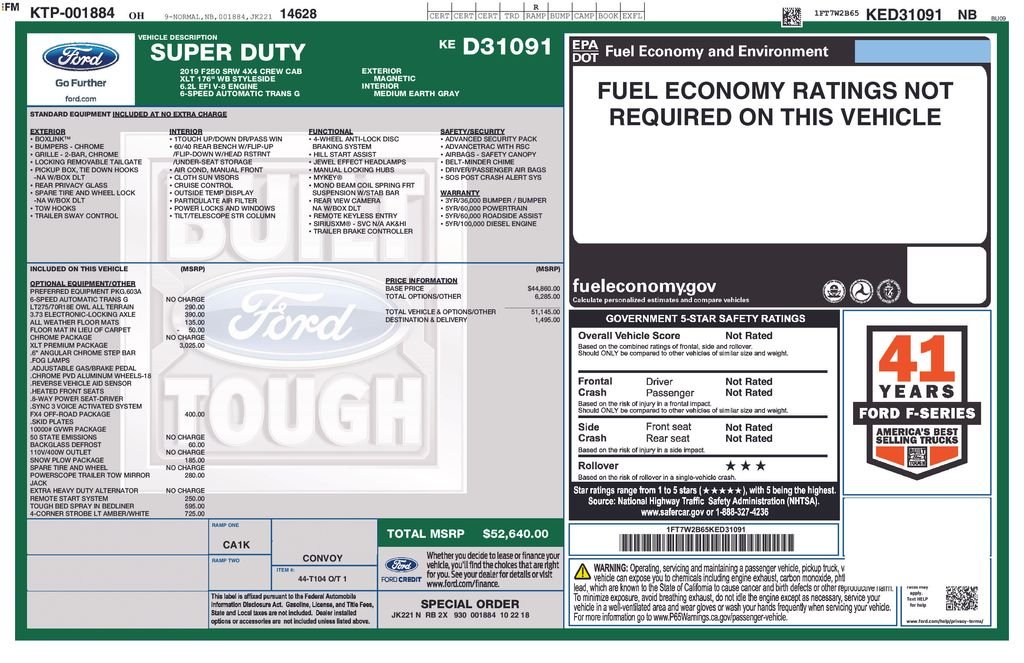 Used 2019 Gray Ford XLT image 6
