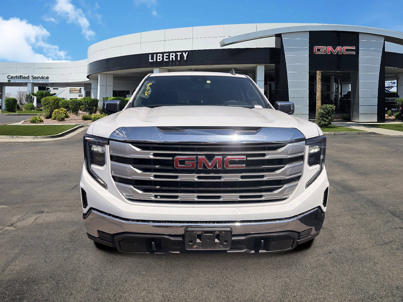 Used 2023 SUMMIT WHITE GMC SLE image 2