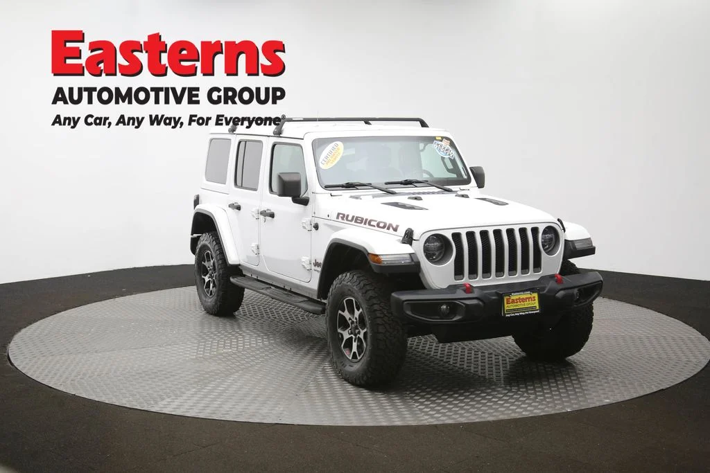 Used 2020 White Jeep Unlimited Rubicon image 52