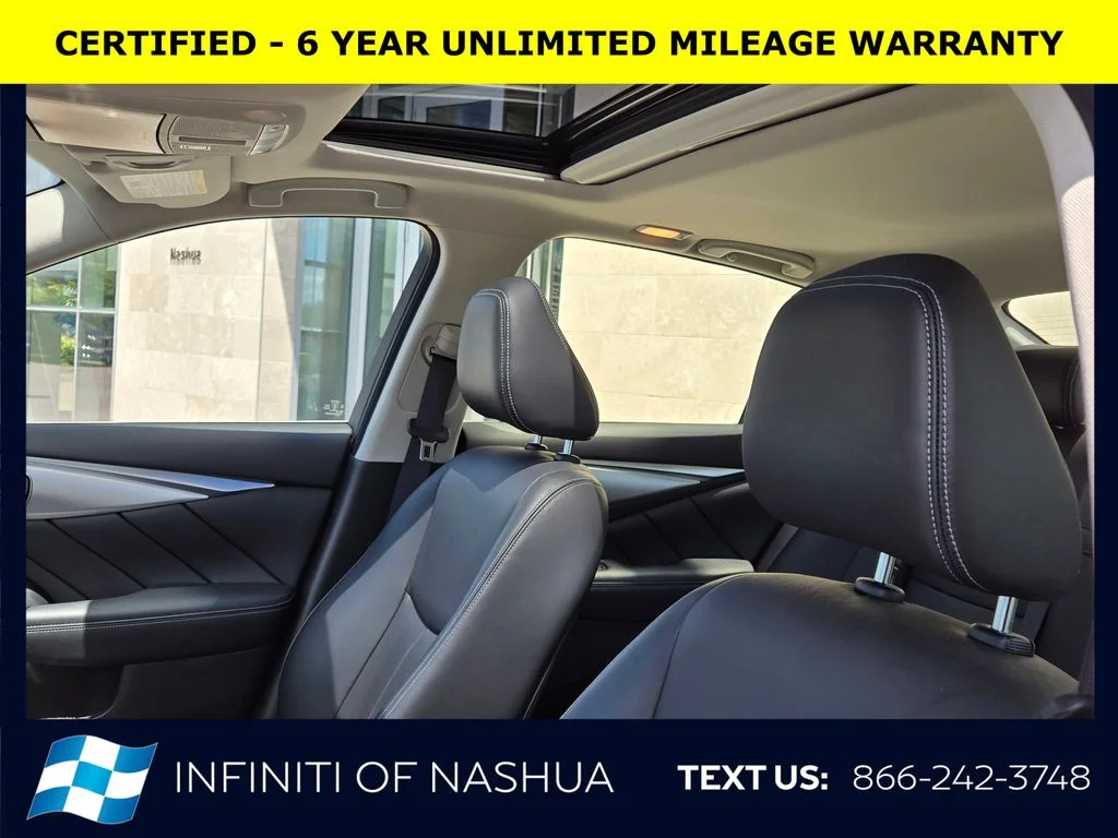Certified Used 2023 Black INFINITI LUXE image 6