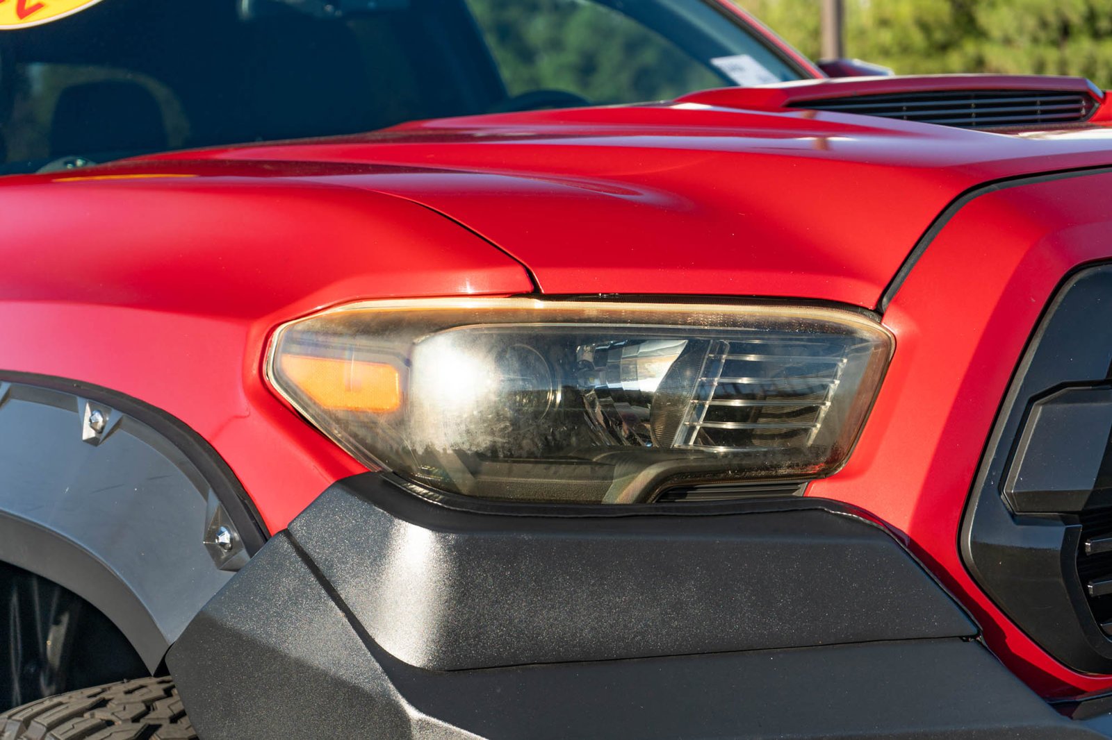 Used 2018 Barcelona Red Metallic Toyota TRD Sport image 13