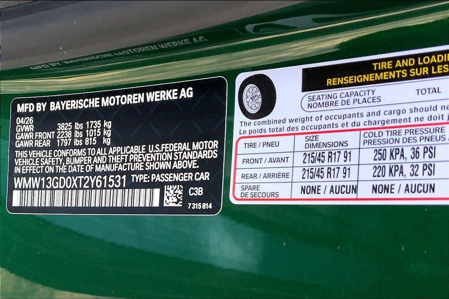 New 2026 British Racing Green IV Metallic MINI Signature Plus image 18