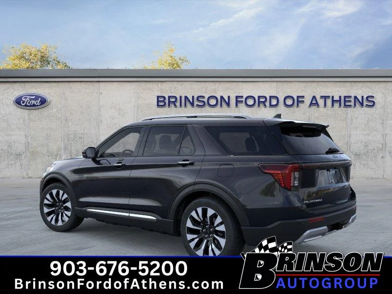 New 2026 Agate Black Metallic Ford Platinum image 4