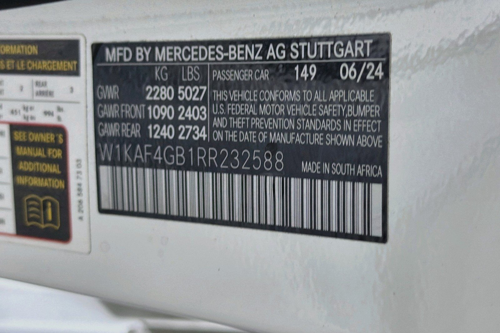 Certified Used 2024 Polar White Mercedes-Benz C 300 image 28