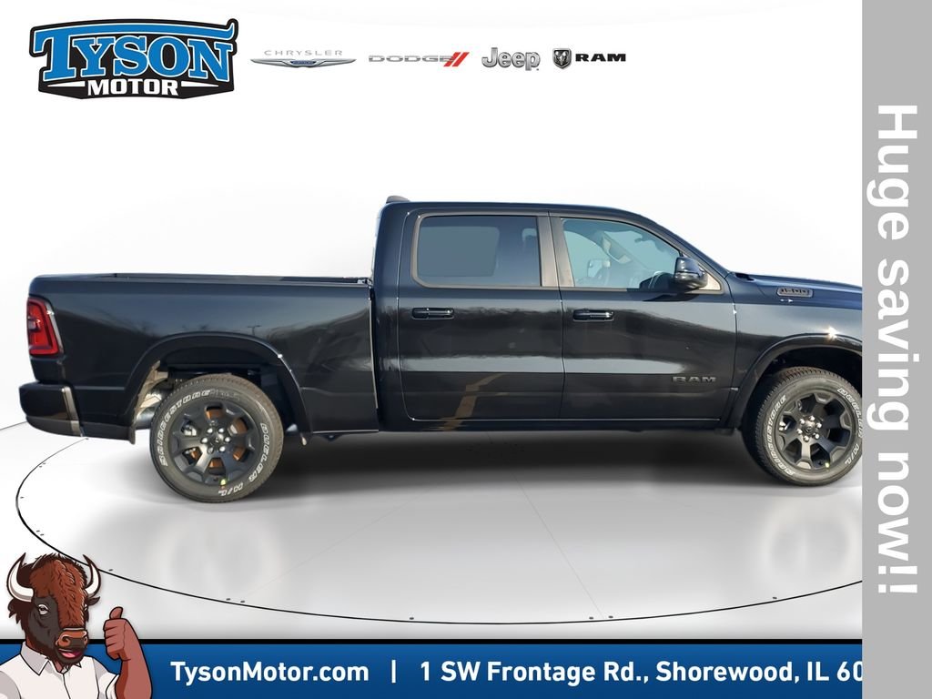 New 2026 Diamond Black Crystal Pearlcoat RAM Big Horn/Lone Star image 4