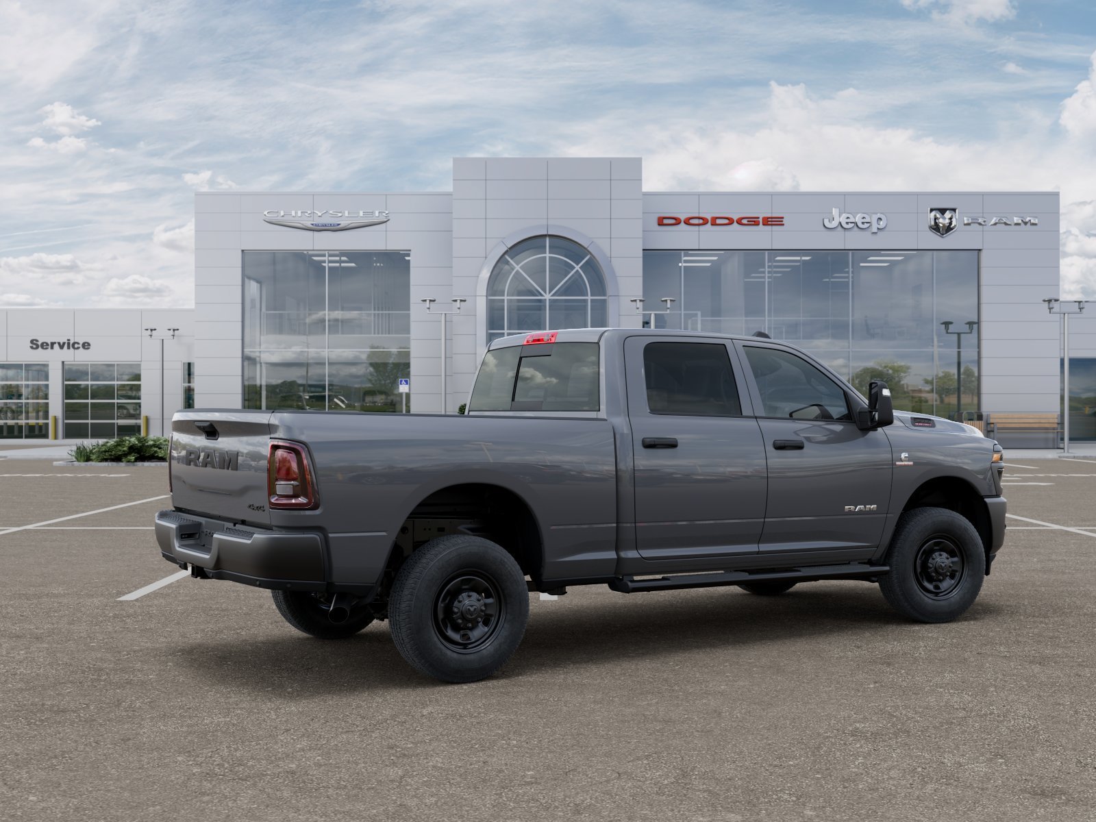 New 2026 Ceramic Gray Clearcoat RAM Tradesman image 4